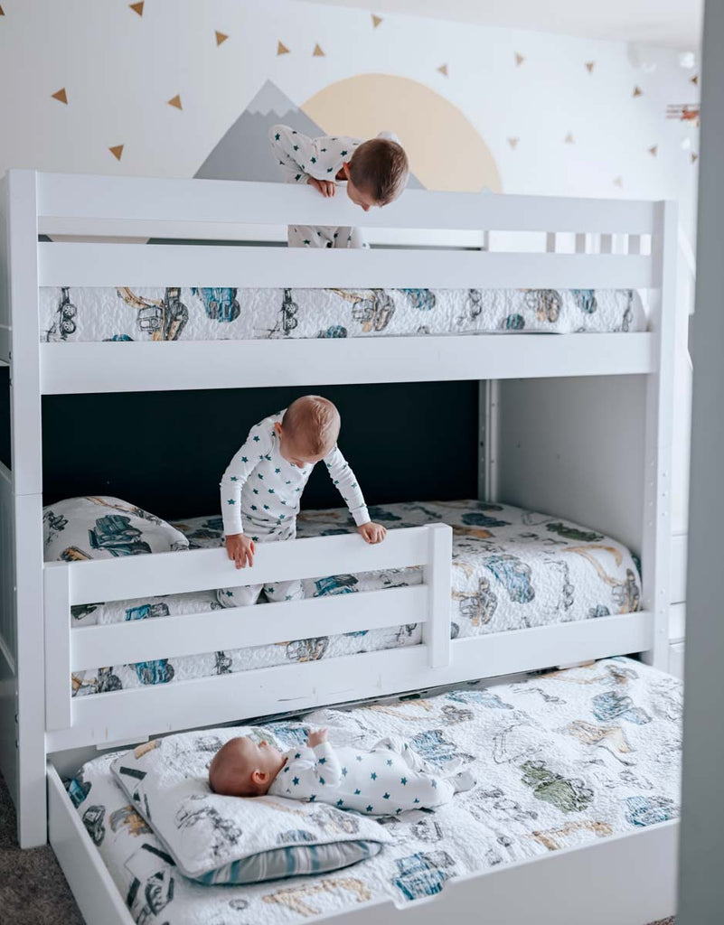 trundle for twin bunk beds with stairs 