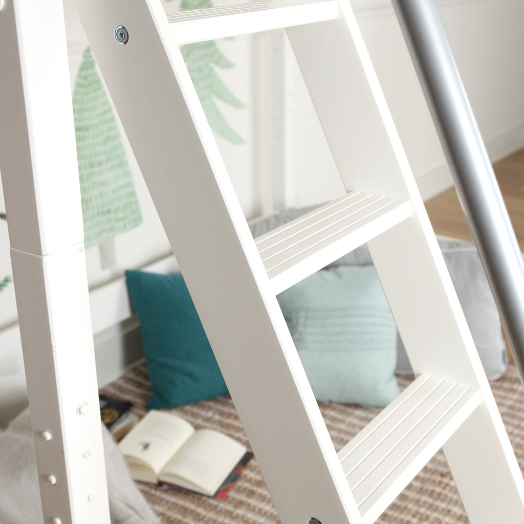 Angled Ladder for High Loft