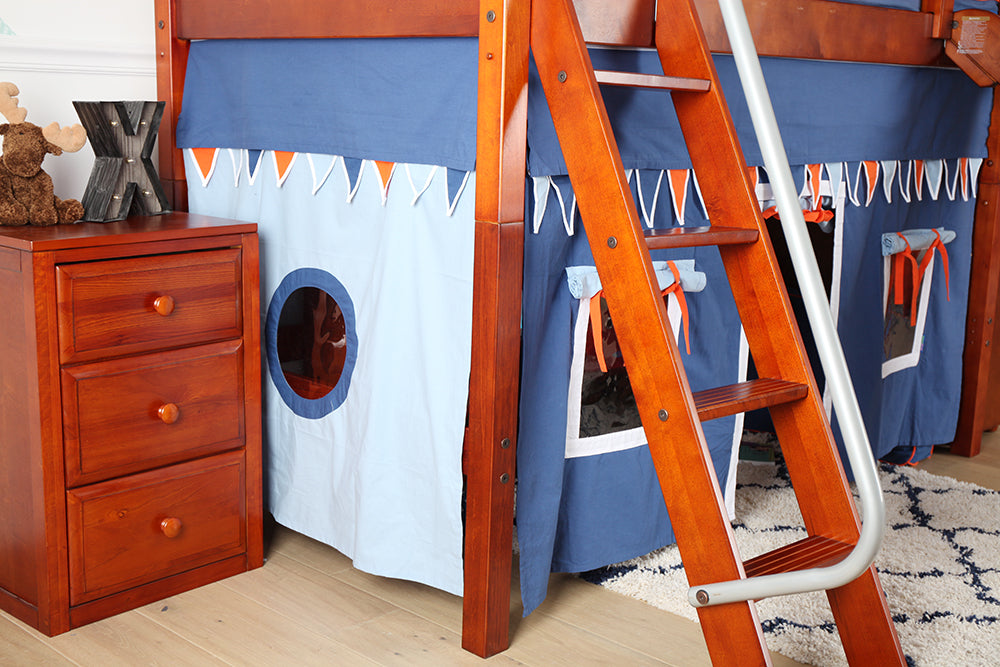 medium height loft bed