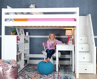 combination bunk beds