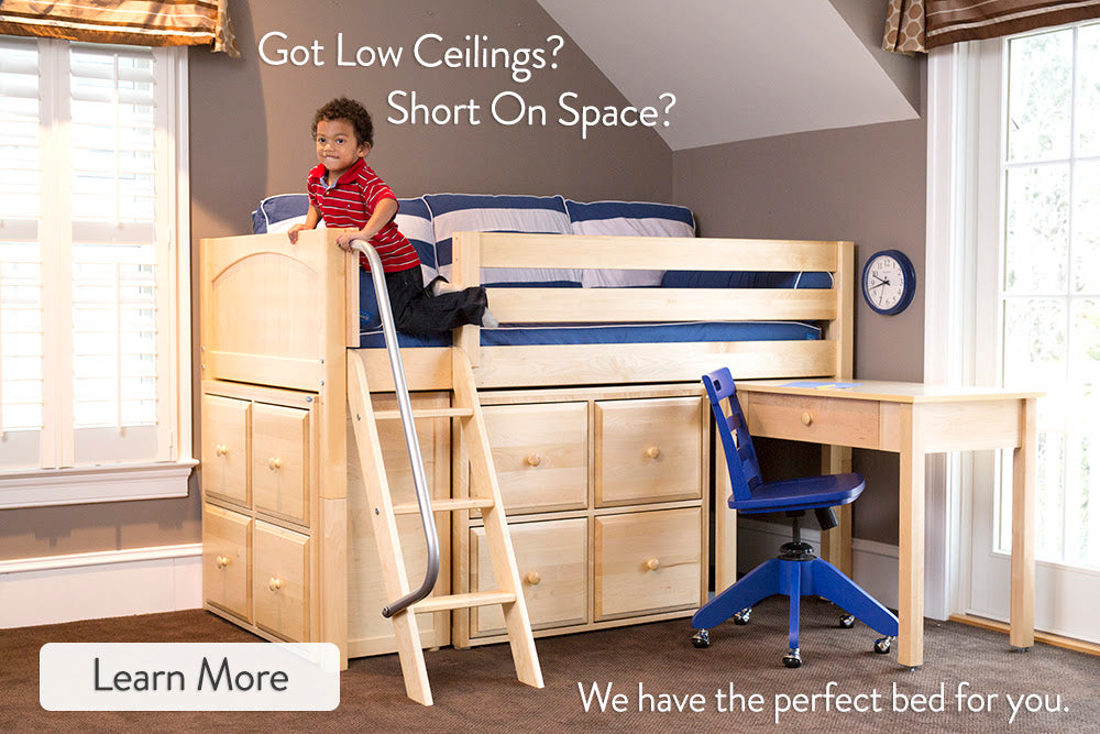 Beds For Kids Rooms With Low Ceilings Maxtrix Kids