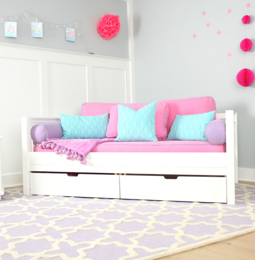 twin daybed with storage drawers