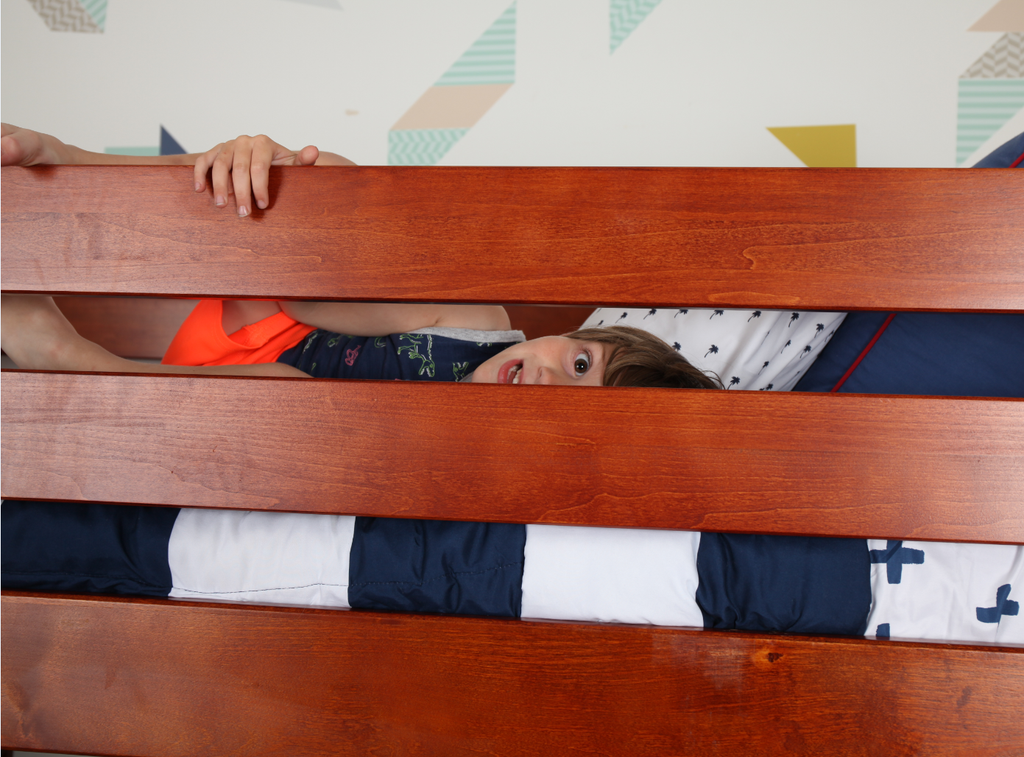 top guard rail safe bunk bed