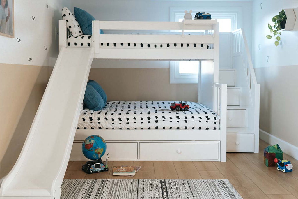 stairs on bunk bed