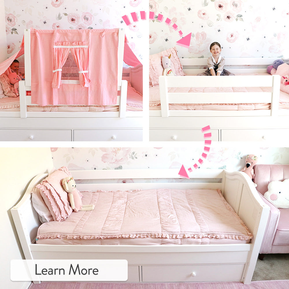 kids bed and furniture