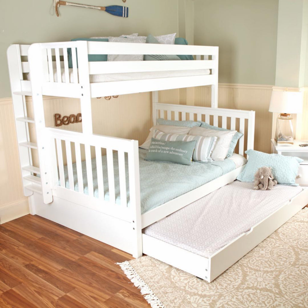 trundle bed for adult queen bunk bed