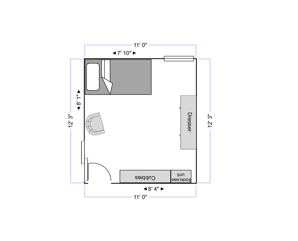 shila zand toddler room dimensions