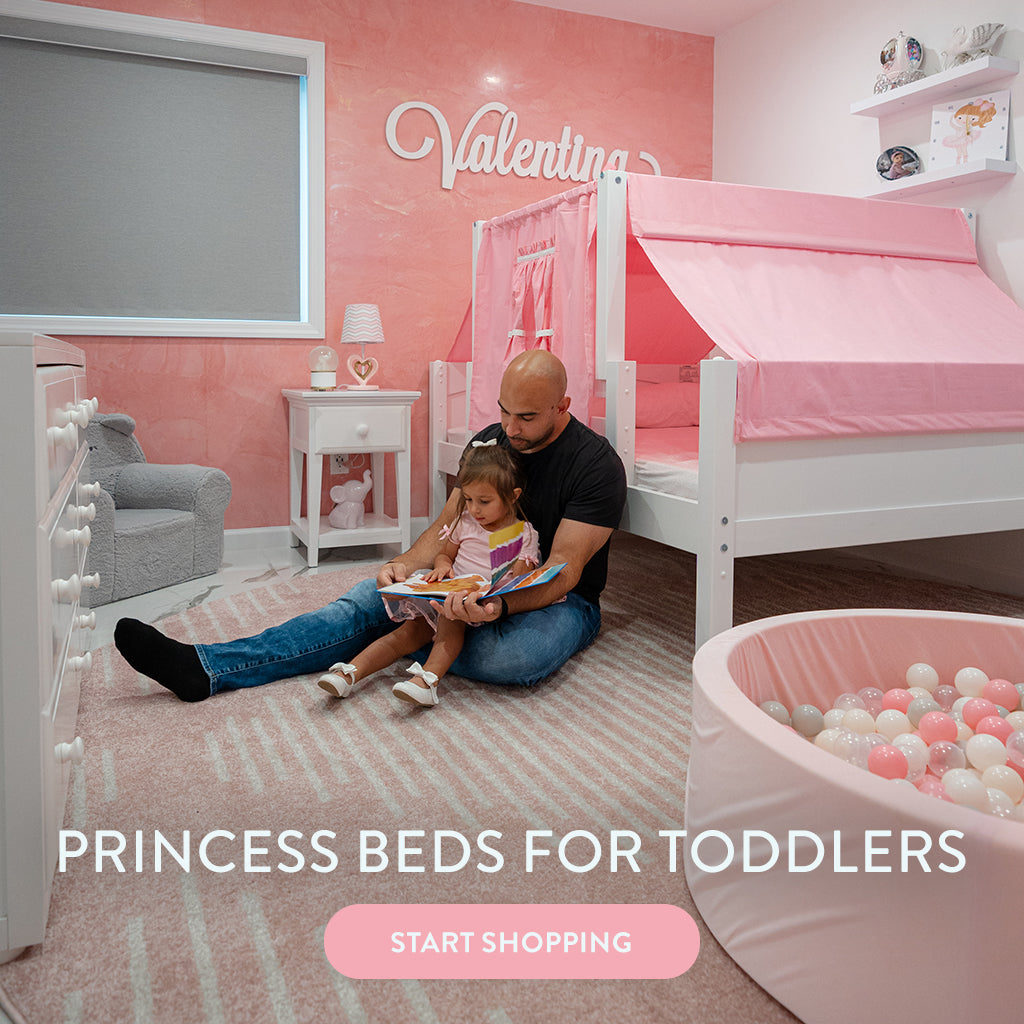 princess beds for toddlers