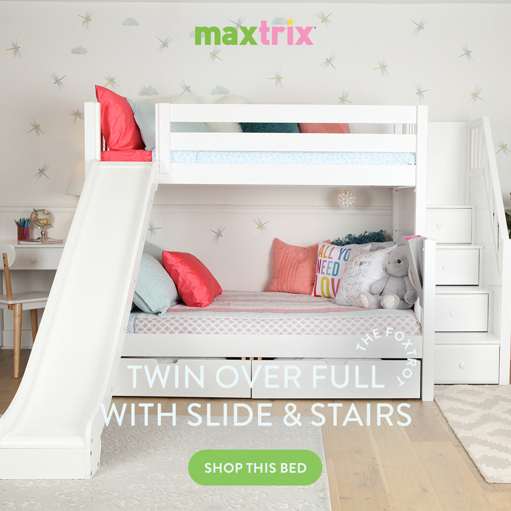 best twin over full funk bed with stairs and slide