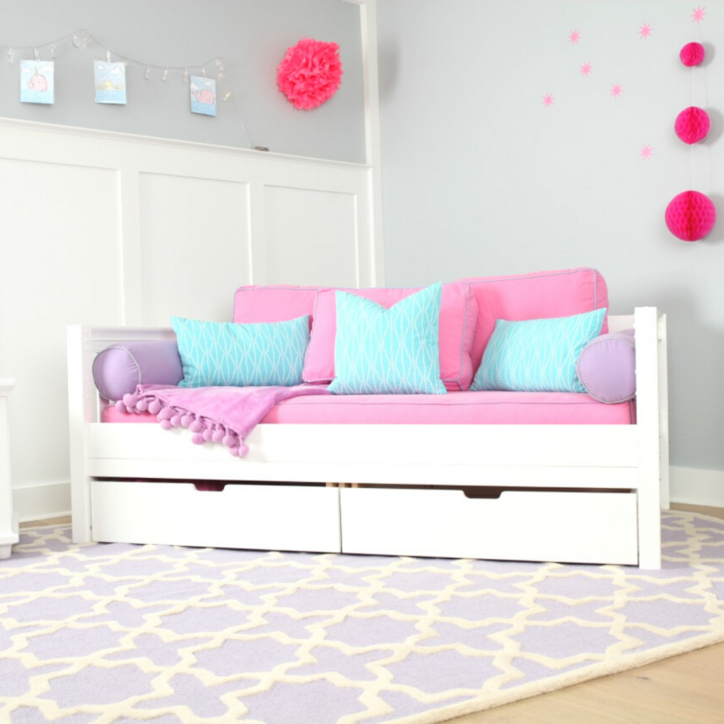 toddler daybed with under bed storage drawers