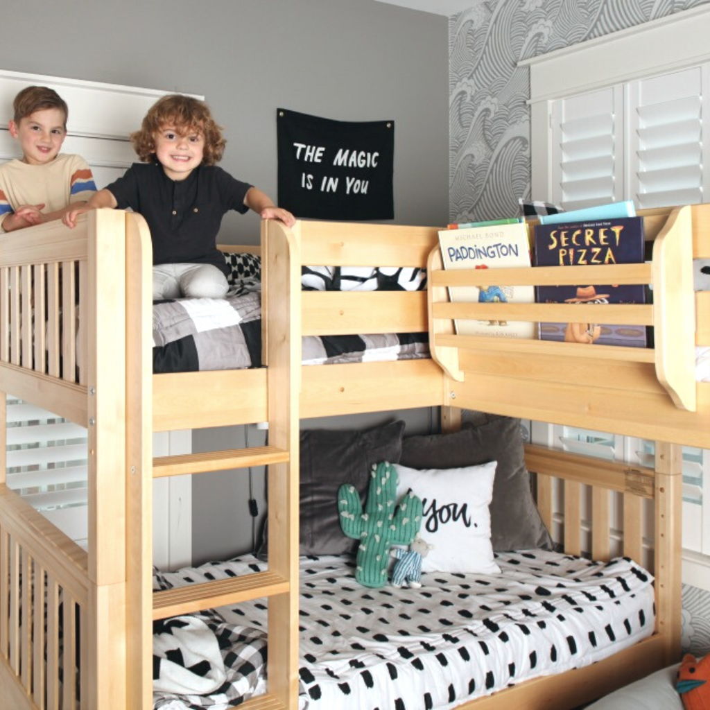 magazine book rack for kids beds