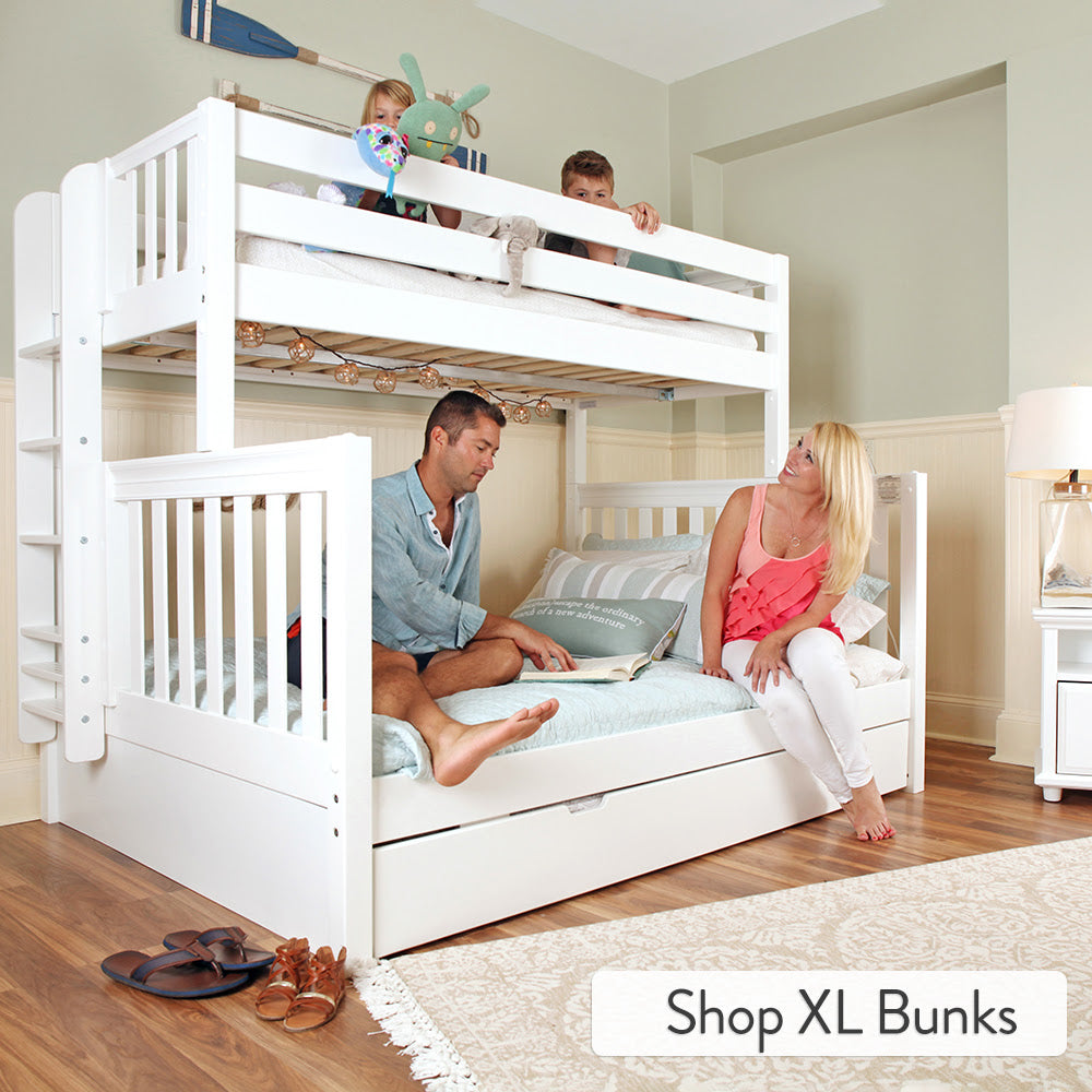 queen and xl beds for kids