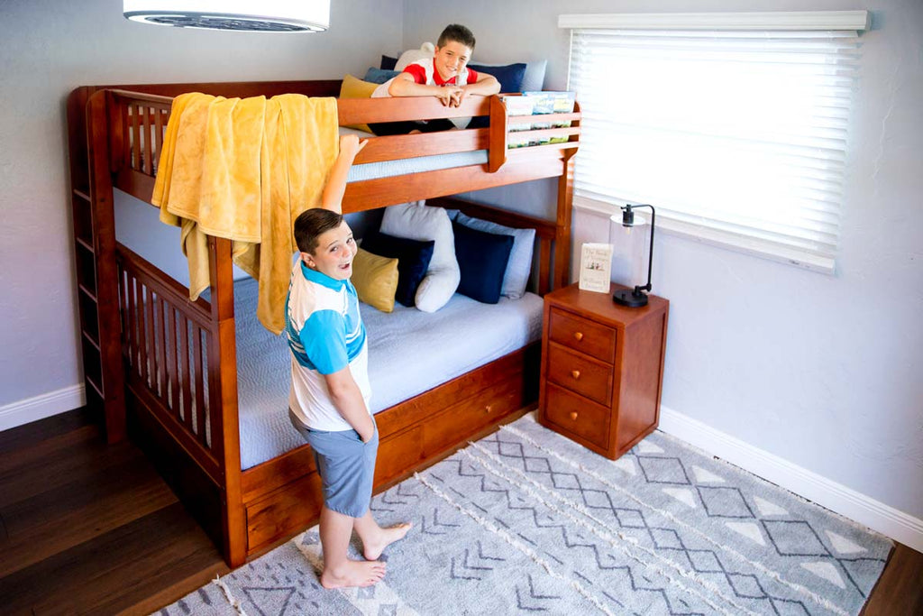 queen size bunk beds for tweens