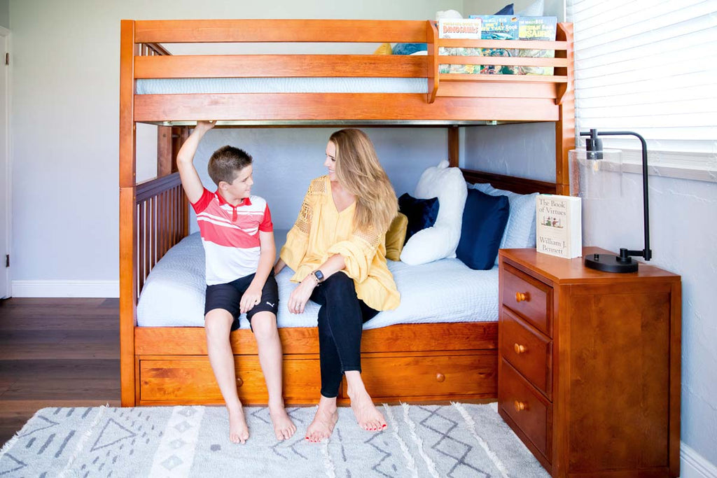 queen bunk beds for kids