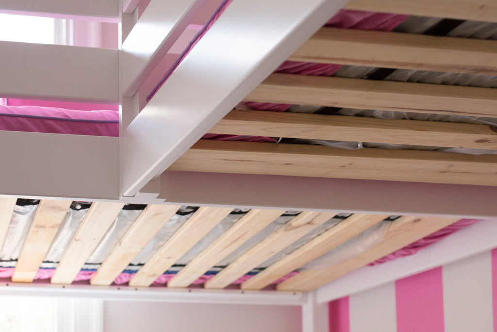 sturdy loft bed solid slats for bunk beds