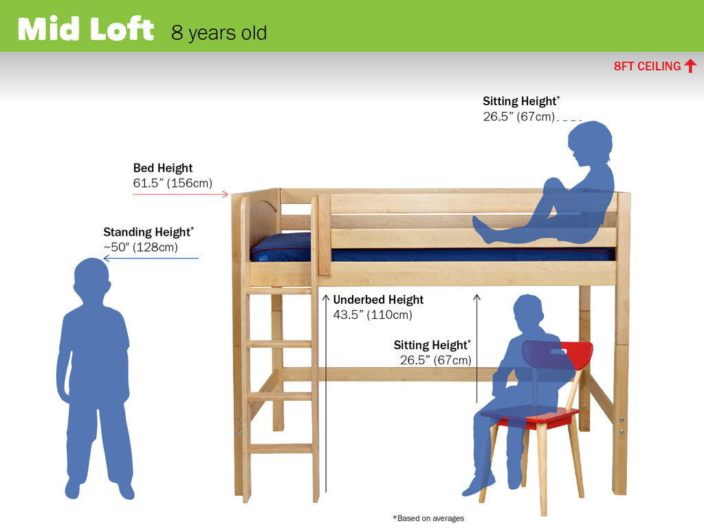 medium loft bed