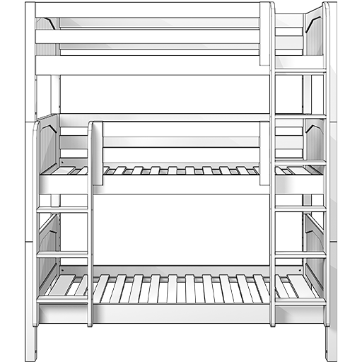 How to Draw a Bunk Bed  Easy Drawing Tutorial For Kids