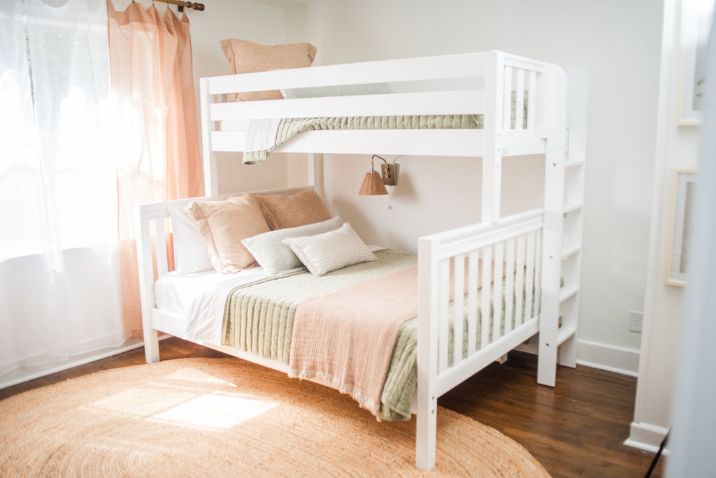 twin over queen bunk bed for adults