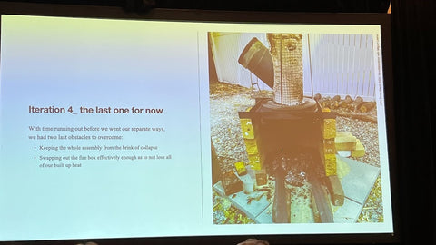 Final iteration of an experimental wood-fired kiln. "Something for Us - Something for the Earth" by John Dixon and Miguel Lastra