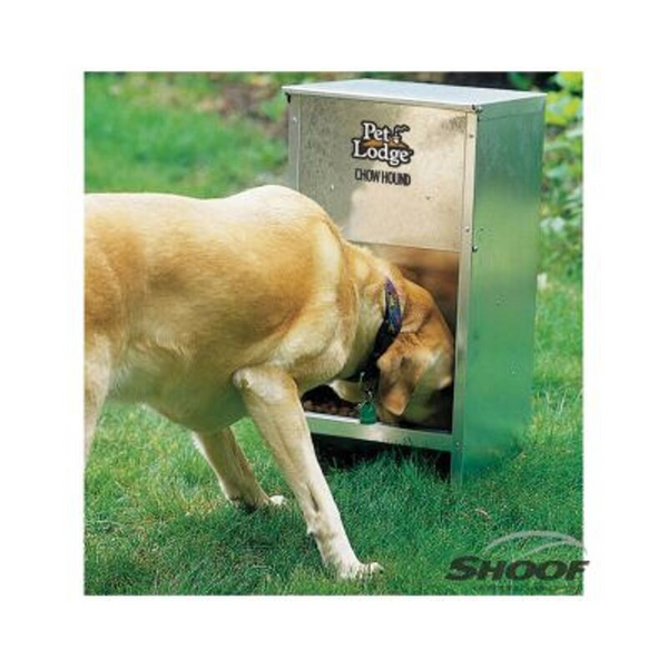 pet lodge chow hound dog feeder