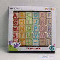 le toy van abc wooden blocks