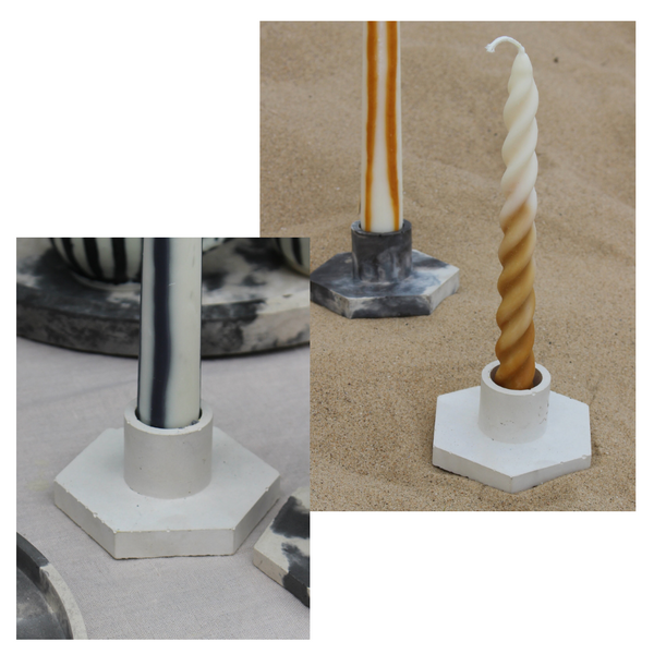 cement candlestick holders candlestick holders christmas gift guide christmas interior design gift guide gifts for home decor christmas festive gifts