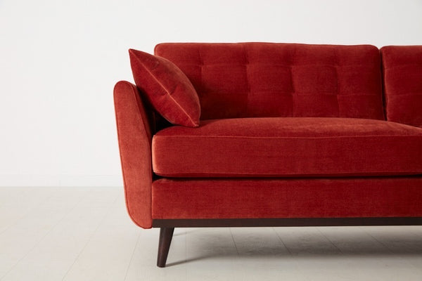mid century modern style sofa arm