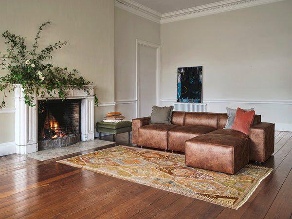 modular sofa corner sofa faux leather sofa brown leather sofa traditional style contemporary style