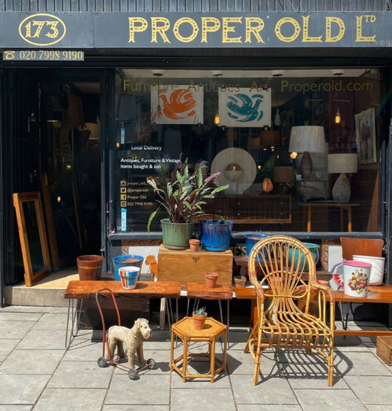 proper old vintage shop london