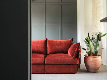 model 06 modular sofa red