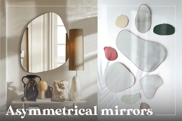 Asymmetrical mirrors