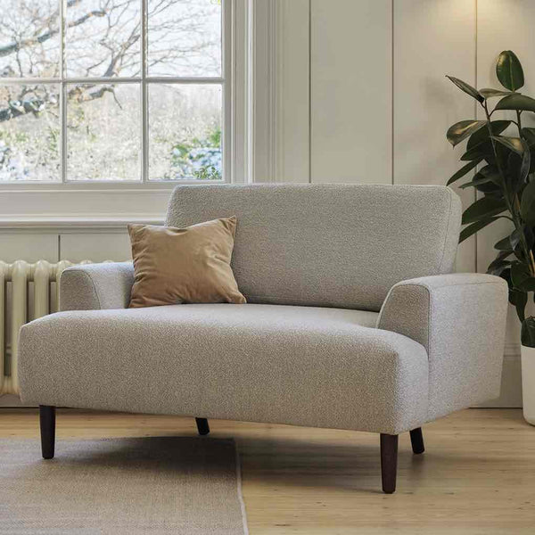 minimalist loveseat