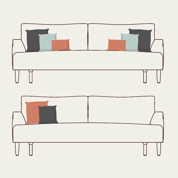 How to Style Cushions on a Sofa