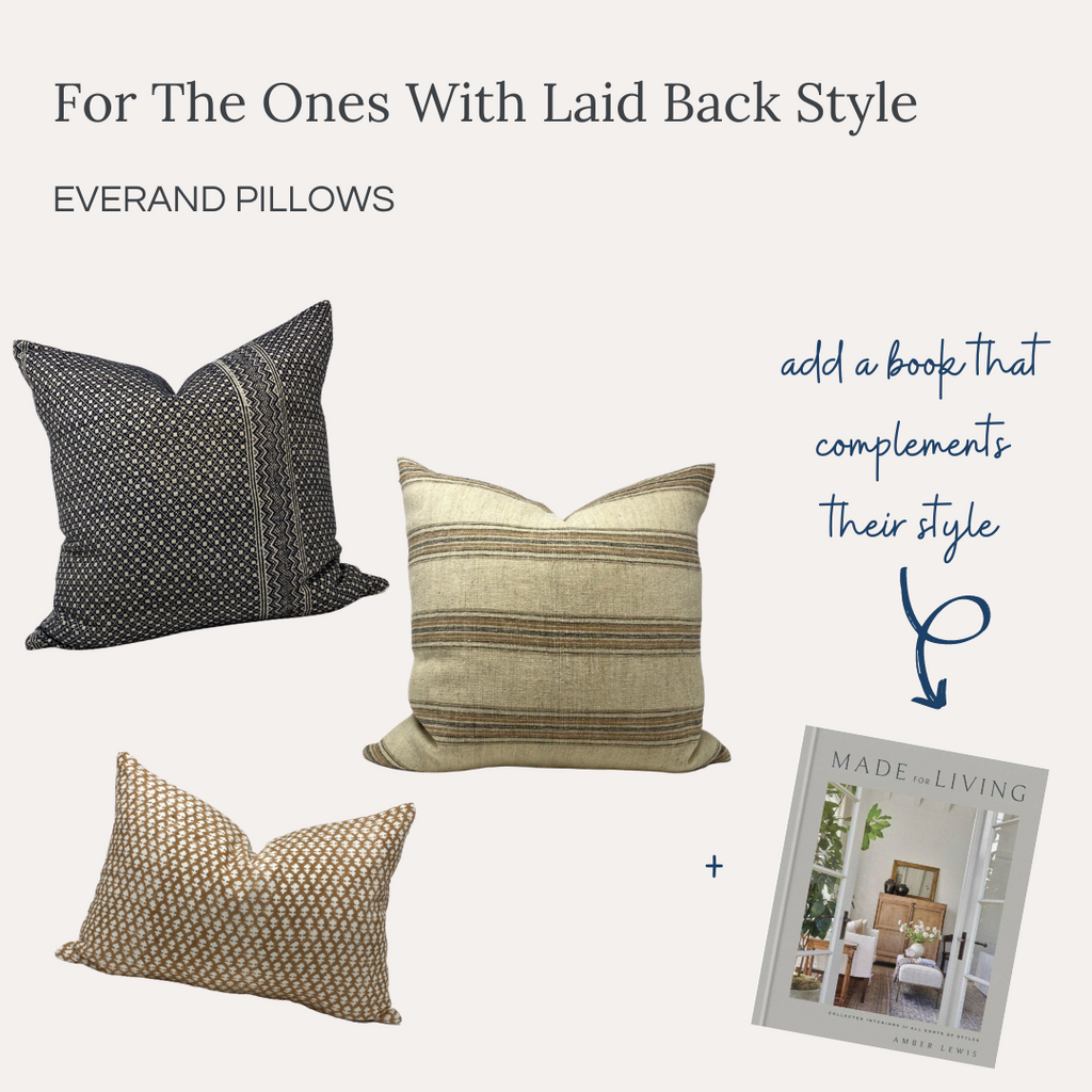 Everand Gift Guide 2020 Laid Back Style Throw Pillows