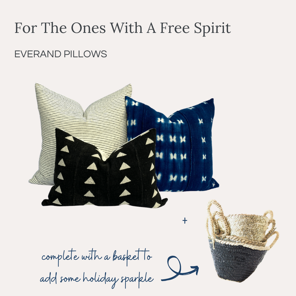 Everand Pillow Pairings Classically Boho Throw Pillows