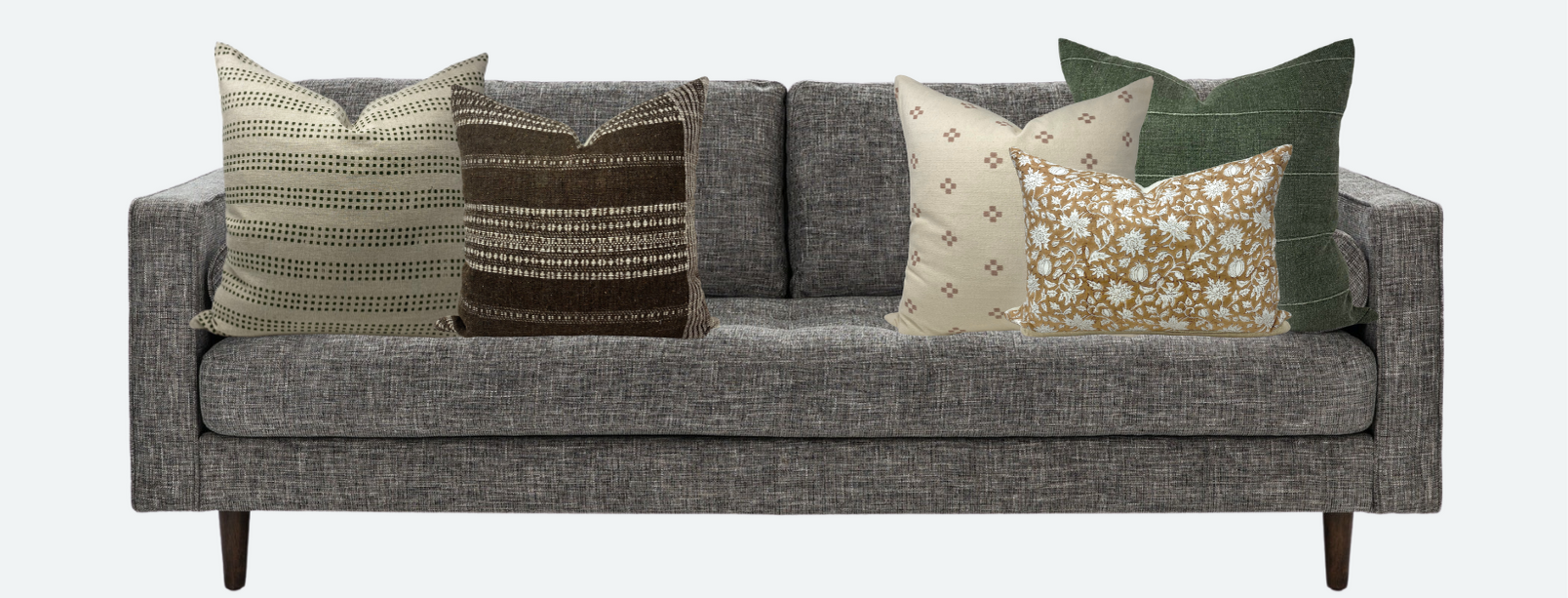 How to Choose Throw Pillows for a Gray Couch