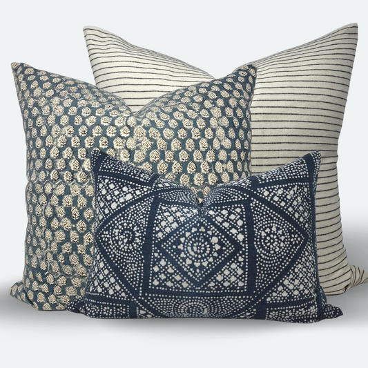 Modern Oasis Bedroom Bundle - Boho style throw pillows – EVERAND
