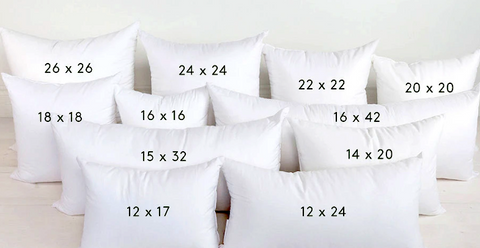 Basic home 18x18 Decorative Throw Pillow Inserts-Down Feather