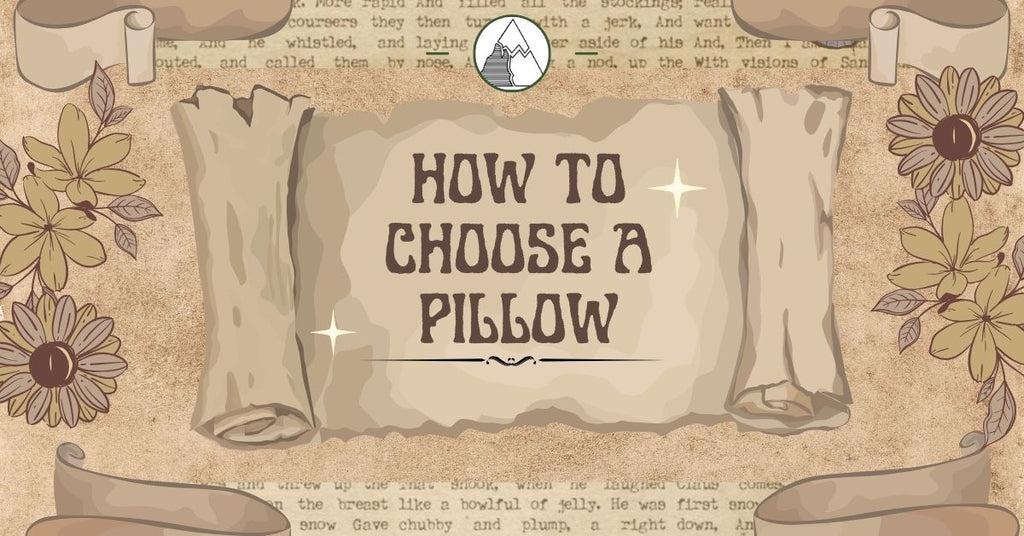 the banner image for how to choose a pillow