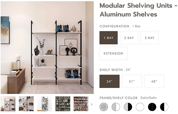 PAL Modular Shelving