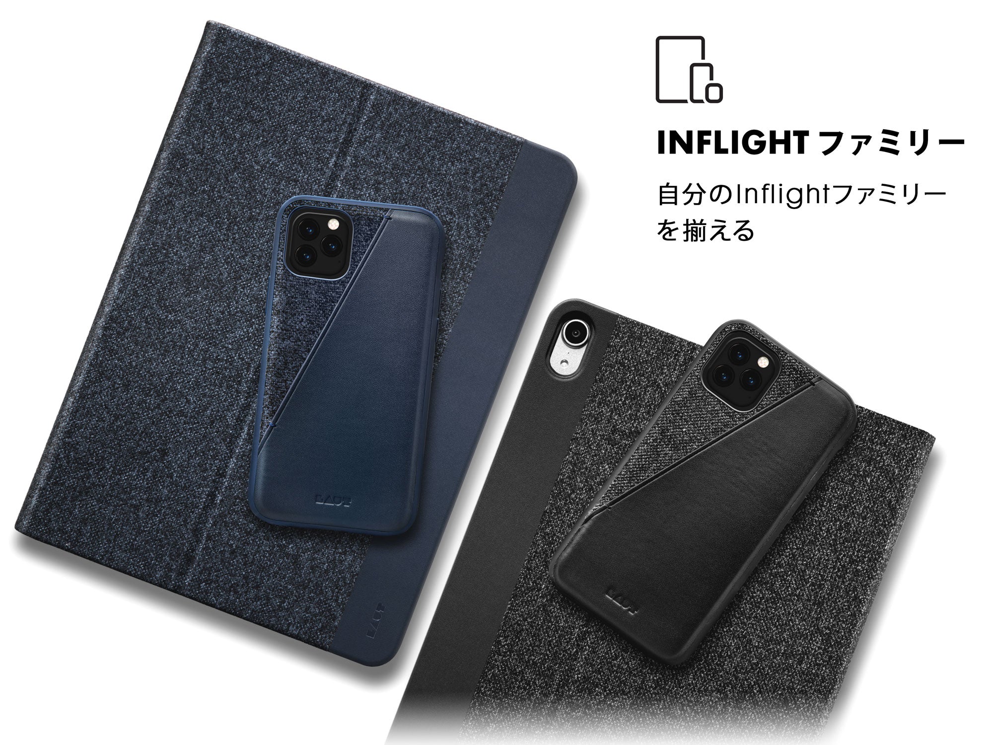 LAUT INFLIGHT CARD CASE for iPhone 11 | iPhone 11 Pro | iPhone 11 Pro Max
