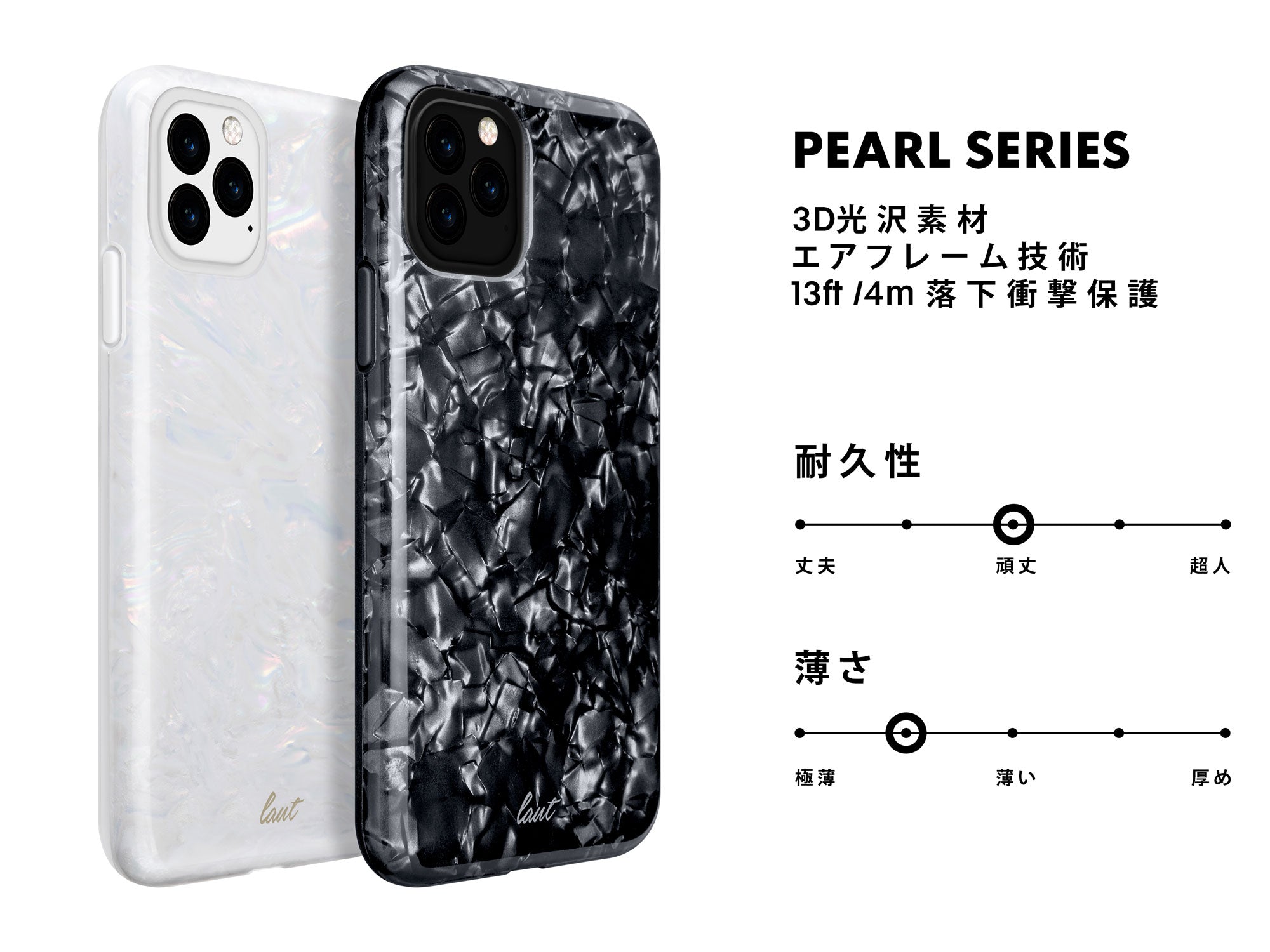 LAUT PEARL for iPhone 11 | iPhone 11 Pro | iPhone 11 Pro Max