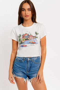 Sea & City Graphic Tee