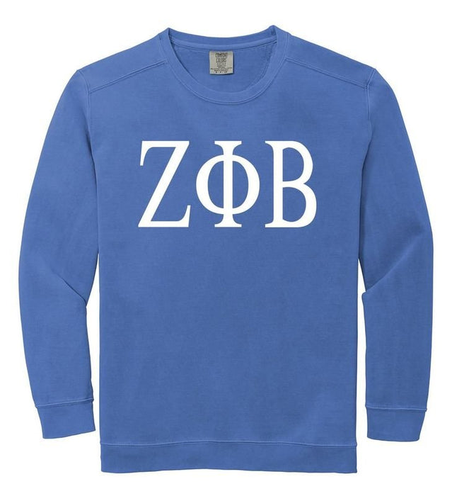 zeta phi beta crewneck