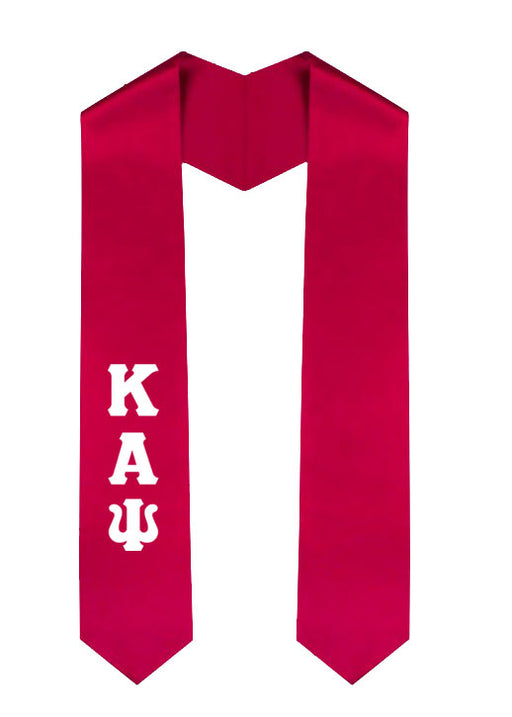 kappa alpha psi graduation stole