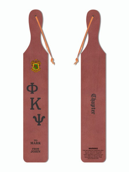 Kappa Psi Traditional Paddle — GreekU