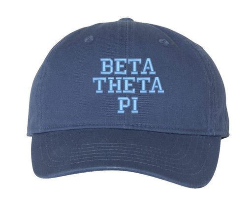 Beta Theta Pi Greek Letter Visor