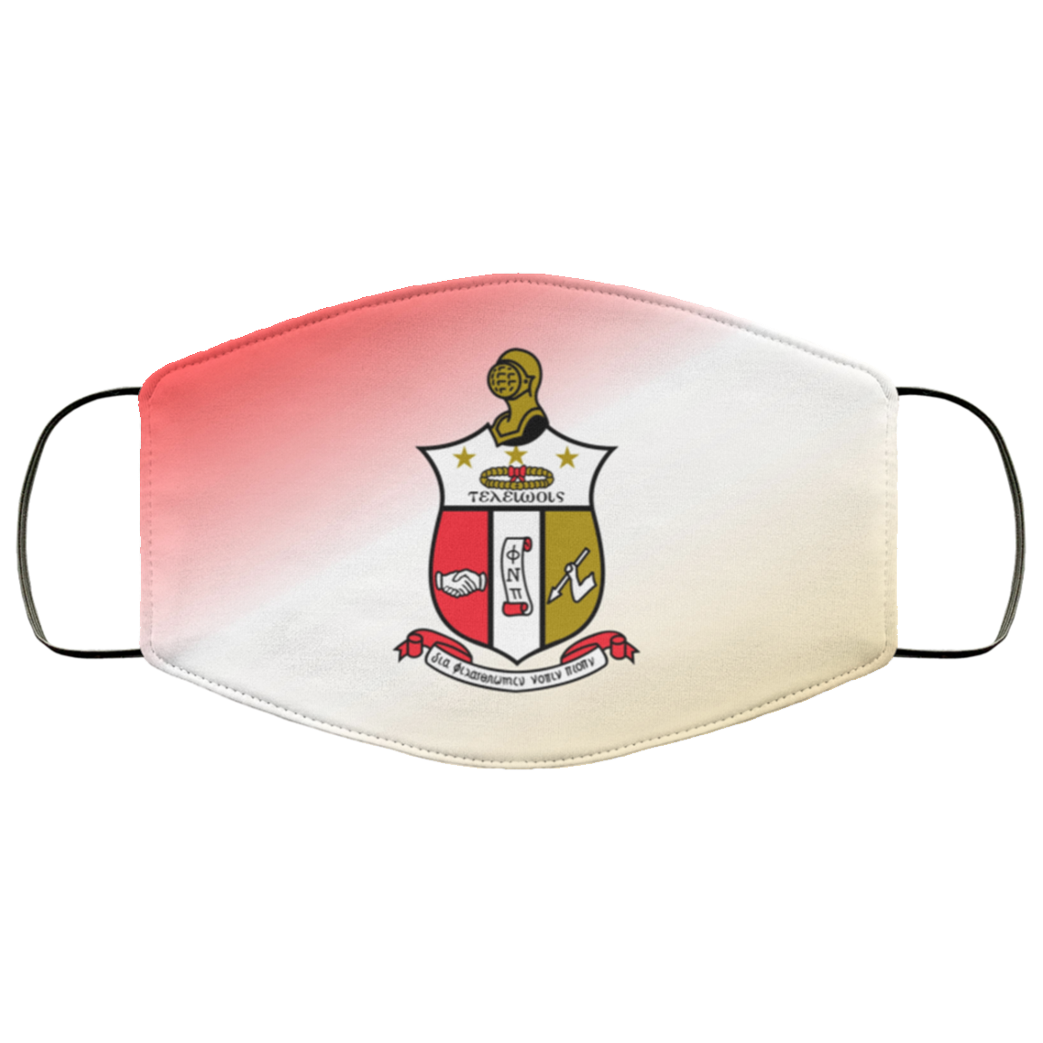 Hats Kappa Alpha Psi Big Crest Face Mask — Greeku