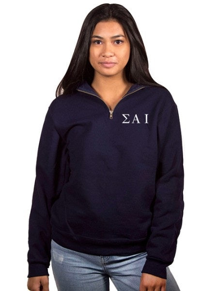 alpha sigma alpha quarter zip