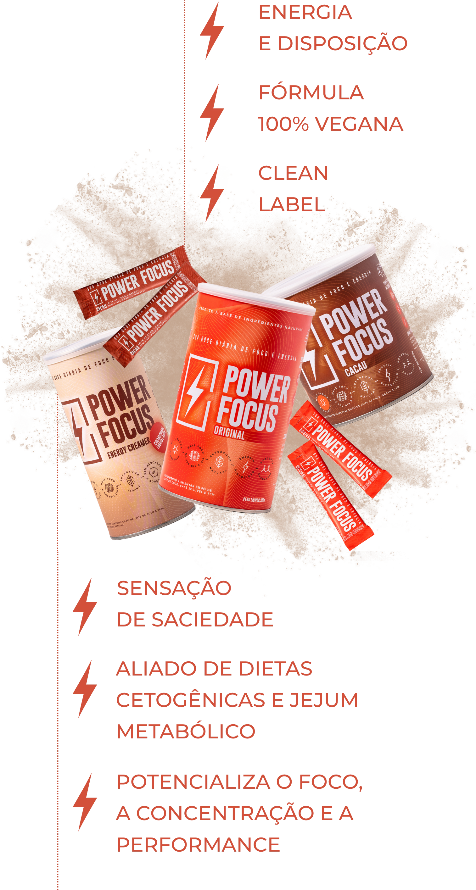 Benefícios do Power Focus